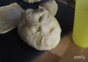 Булочки-сердечки с сахаром